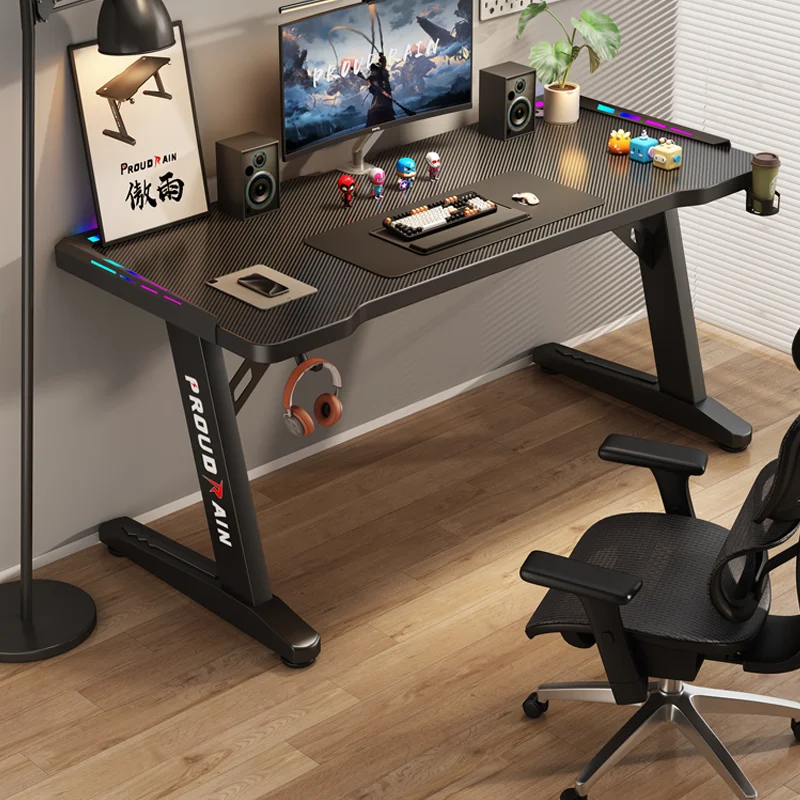 Desk Setup Monitor And Laptop - โต๊ะคอมพิวเตอร์สำหรับเล่นเกม โต๊ะวางโน้ตบุ๊ก แผ่นรองเมาส์ ขาตั้งจอภาพ อุปกรณ์เสริมสำหรับโต๊ะ โต๊ะสำหรับนักเรียน