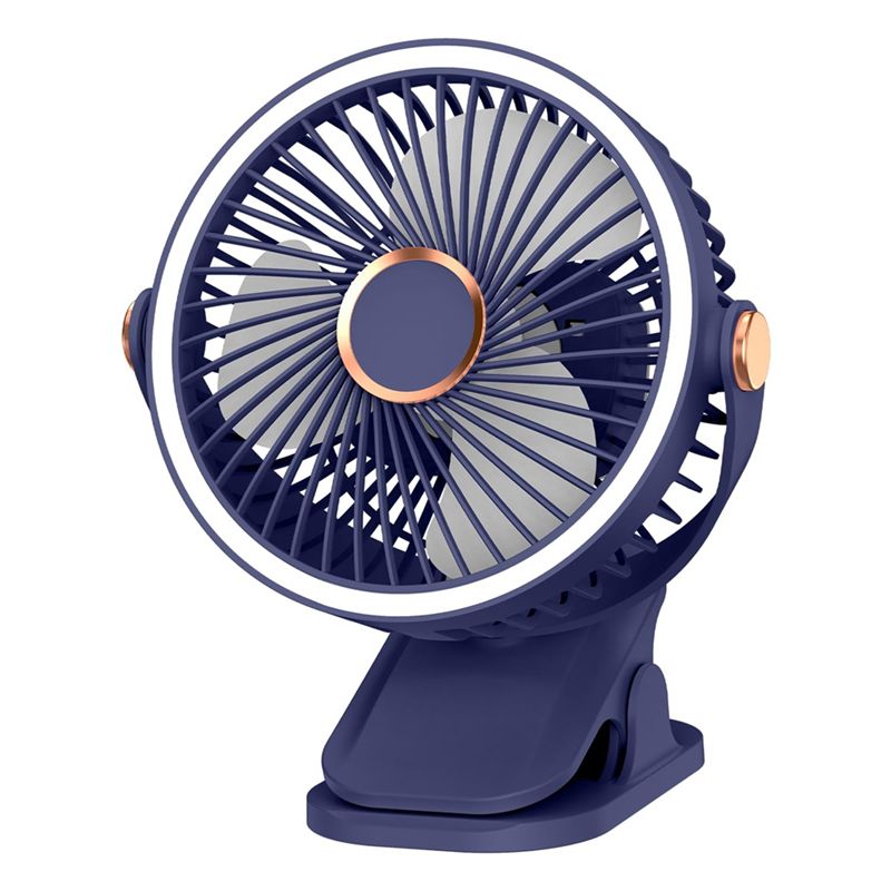 Fan Desk Small Usb - ABIY พัดลมแบบติดผนังแนวตั้งแบบชาร์จไฟได้พร้อมไฟ LED พัดลมตั้งโต๊ะขนาดเล็กแบบคลิป พัดลมตั้งโต๊ะ USB
