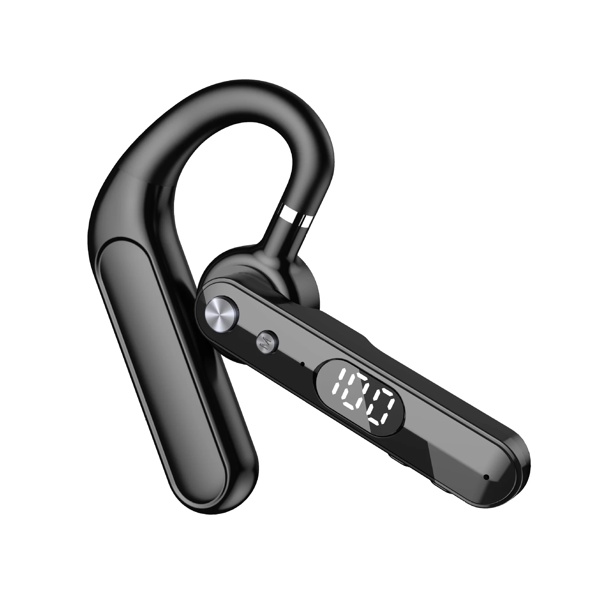 Headphone Hook Under - หูฟังไร้สายบลูทูธพร้อมไมโครโฟน หูฟัง AI ตัดเสียงรบกวนอัจฉริยะ แฮนด์ฟรี ชุดหูฟังสำหรับธุรกิจและการขับรถ