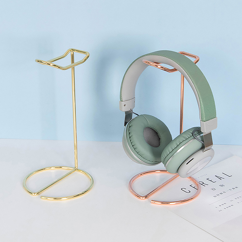 Headphone Hook Under - 1 PC Iron Line ขาตั้งหูฟังโลหะสนับสนุนชุดหูฟัง Stand