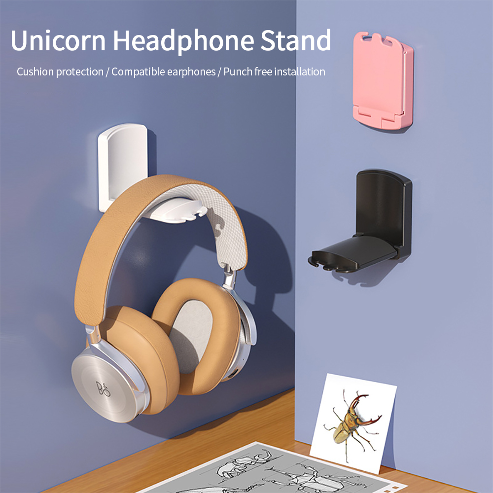 ที่แขวนชุดหูฟังแบบพับได้ตะขอแข - Headphone Hook Under บทวิจารณ์และราคา