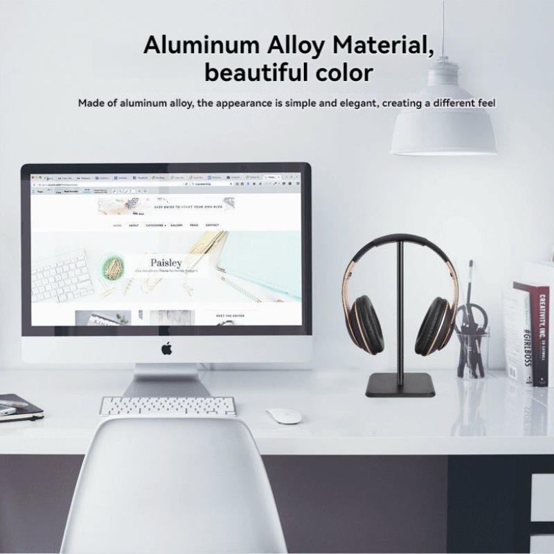 ที่วางหูฟังอเนกประสงค์ ชั้นวาง - Headphone Hook Under บทวิจารณ์และราคา