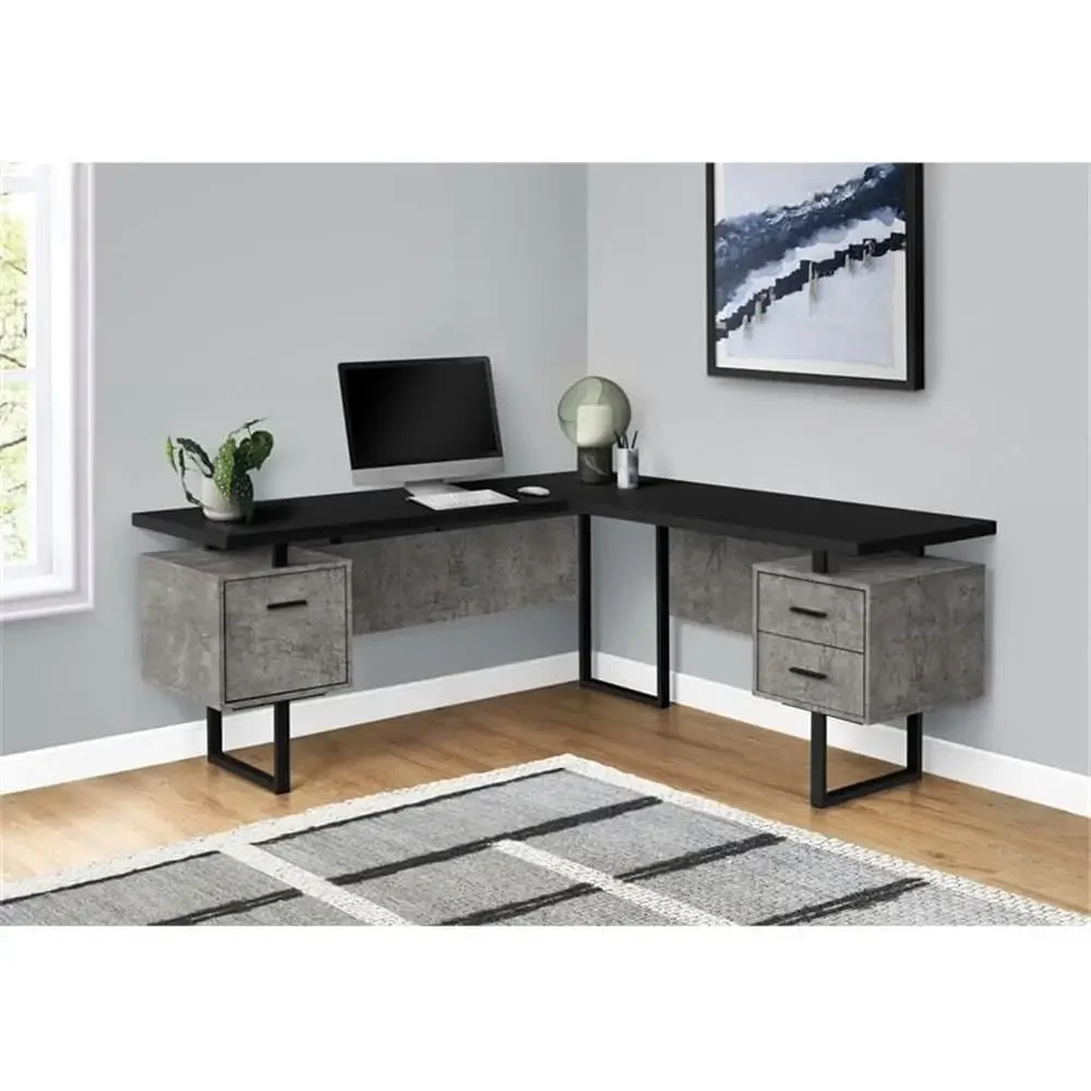 โต๊ะคอมพิวเตอร์รูปตัว L ขนาด 7 - Desk Setup For Office บทวิจารณ์และราคา