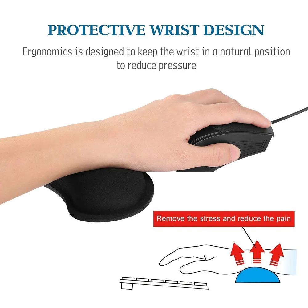 แผ่นรองข้อมือตามหลักสรีรศาสตร์ - Desk Setup Gear บทวิจารณ์และราคา
