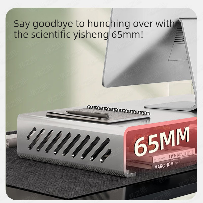 ขาตั้งจอคอมพิวเตอร์แบบยกสูง ช่ - Desk Setup Monitor And Laptop บทวิจารณ์และราคา