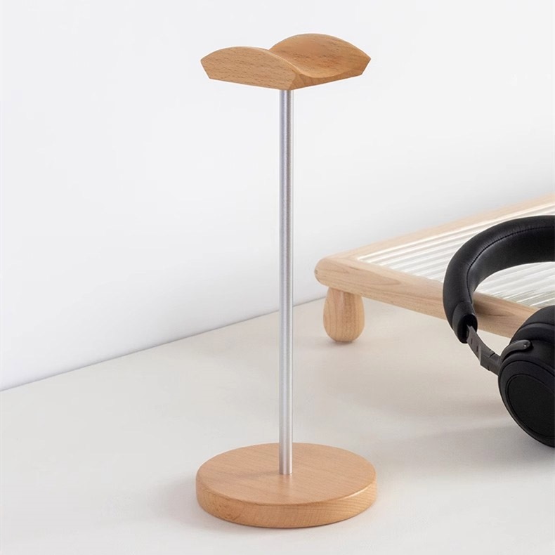 ขาตั้งหูฟังไม้แบล็ควอลนัทและอะ - Headphone Hook Under บทวิจารณ์และราคา