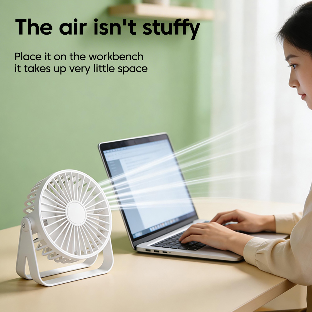 พัดลมตั้งโต๊ะขนาดเล็ก พัดลมชาร - Fan Desk Small Usb บทวิจารณ์และราคา