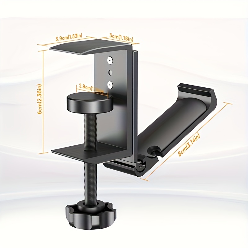 ที่แขวนหูฟังแบบพับได้ทำจากอะลู - Headphone Hook Under บทวิจารณ์และราคา