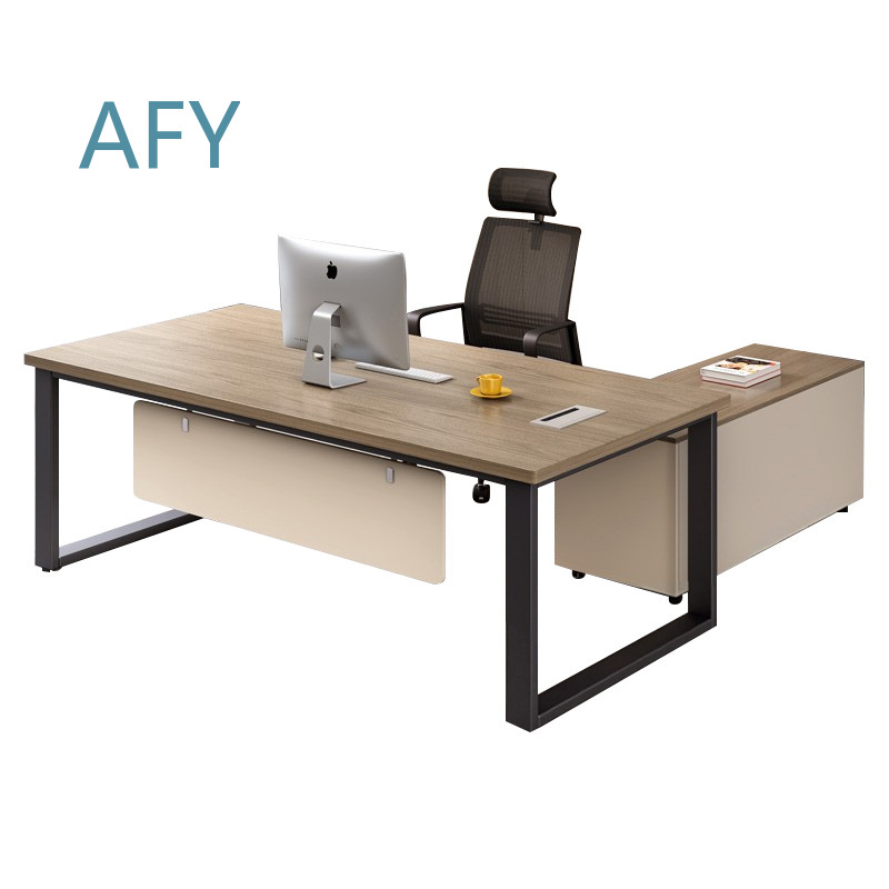 ชุดโต๊ะทำงานผู้บริหารสำหรับสถา - Desk Setup L Shaped บทวิจารณ์และราคา
