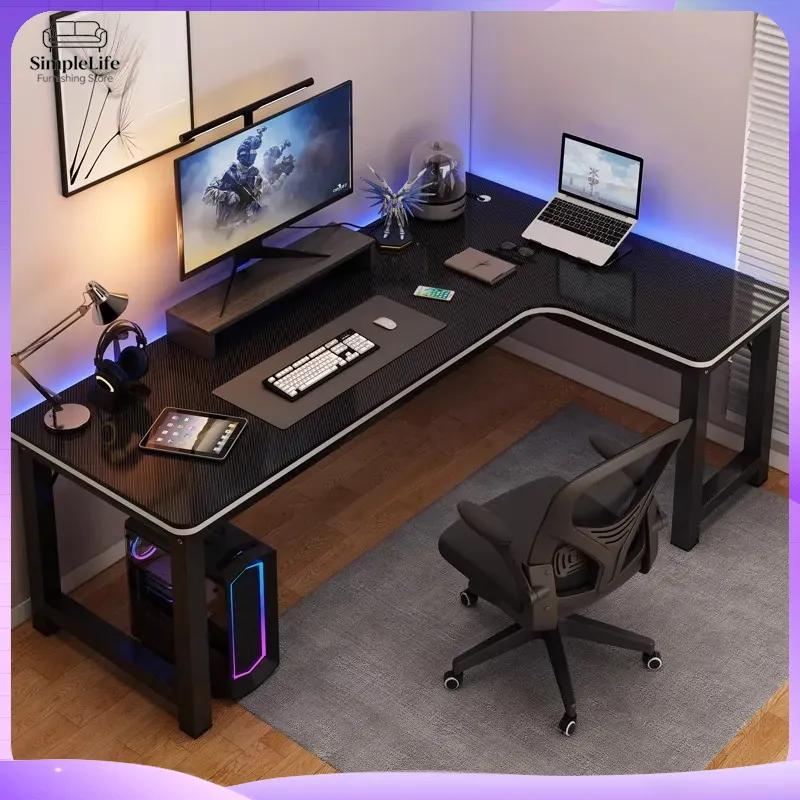 โต๊ะเกมมิ่ง โต๊ะคอมพิวเตอร์สำห - Desk Setup Monitor And Laptop บทวิจารณ์และราคา