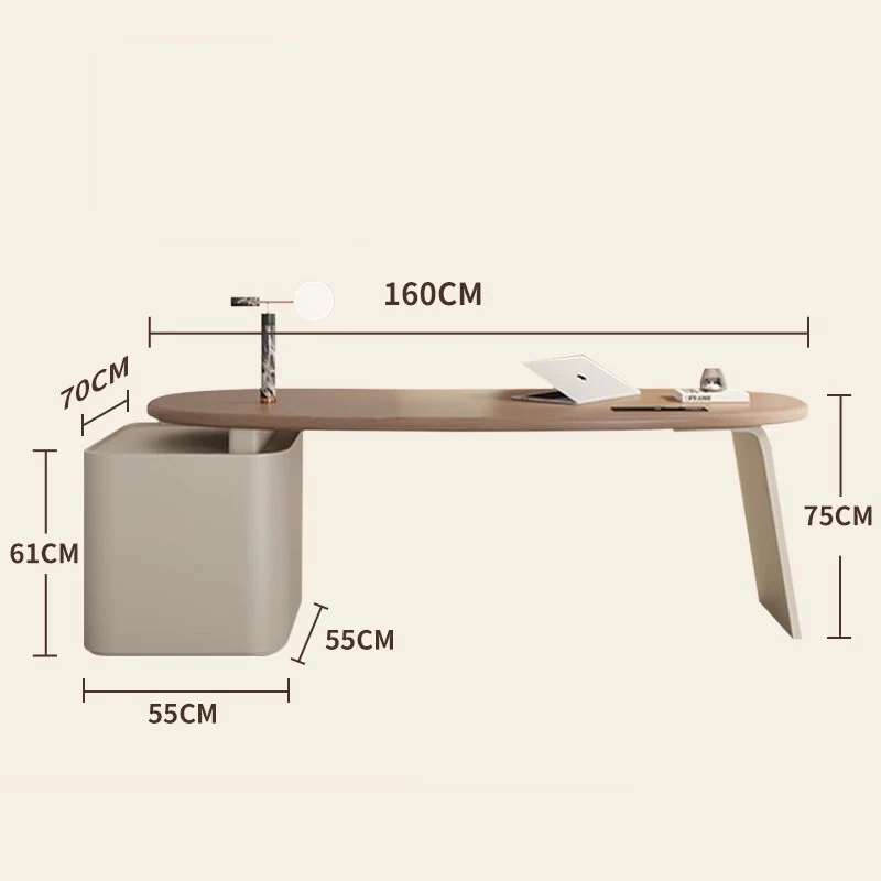 โต๊ะทำงานในห้องนอน ตู้เก็บเอกส - Desk Setup L Shaped บทวิจารณ์และราคา