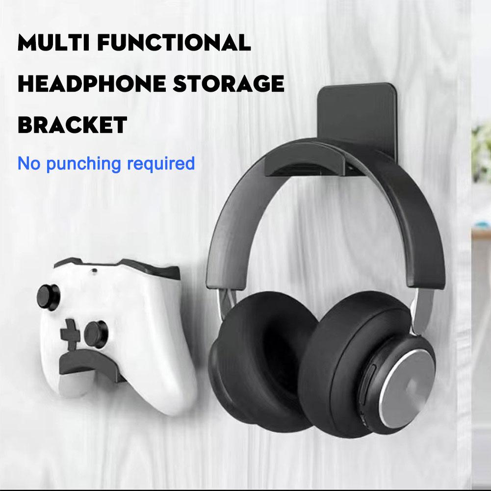 2 ชิ้น ที่วางหูฟังแบบติดผนังพล - Headphone Hook Under บทวิจารณ์และราคา