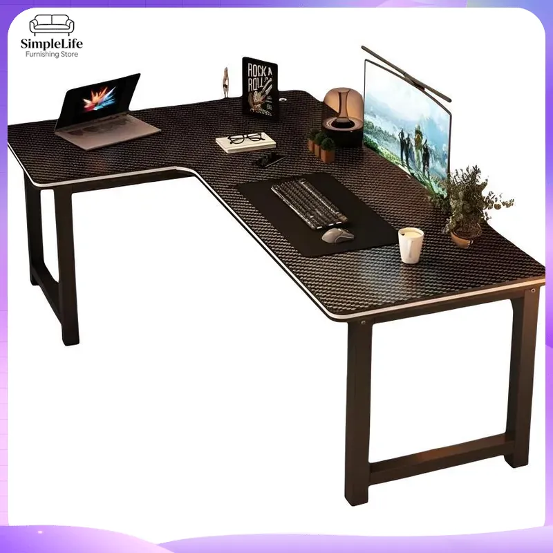 โต๊ะคอมพิวเตอร์สำหรับเล่นเกม โ - Desk Setup L Shaped บทวิจารณ์และราคา