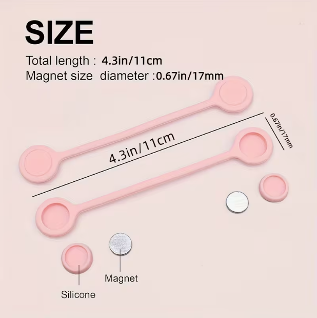 ที่เก็บสายชาร์จแม่เหล็ก 3 ชิ้น - Headphone Hook Under บทวิจารณ์และราคา