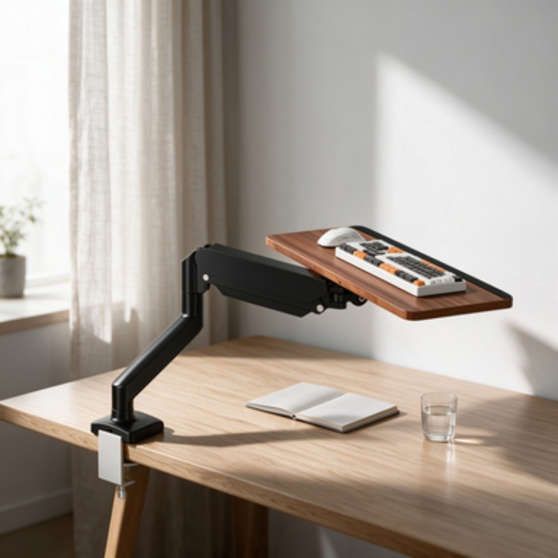 ประหยัดพื้นที่ใต้โต๊ะ ถาดวางคี - Desk Setup Living Room บทวิจารณ์และราคา