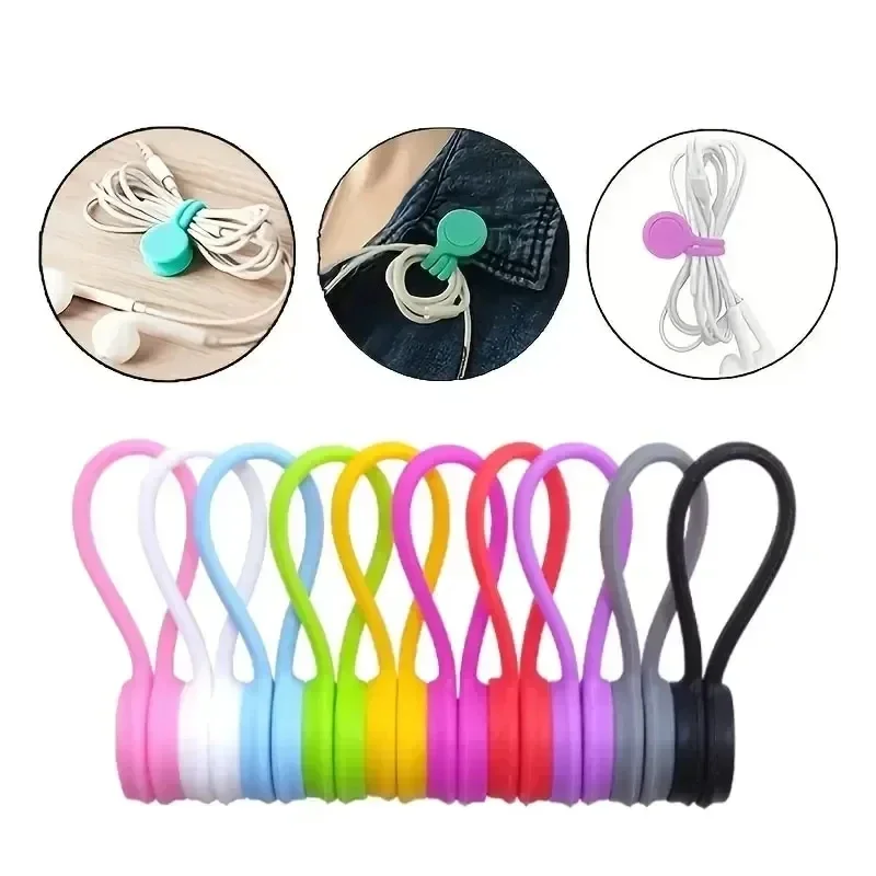 5/3/1 ชิ้น สายรัดสายซิลิโคนแม่ - Headphone Hook Under บทวิจารณ์และราคา