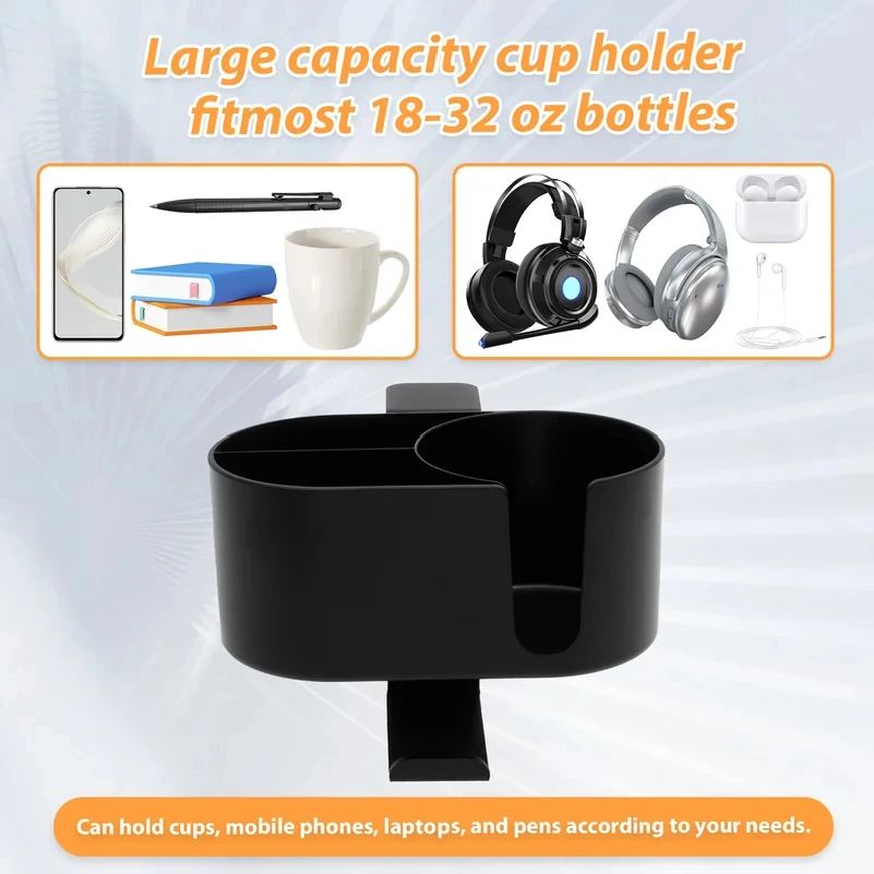 ที่วางแก้วน้ำ 4 in 1 พร้อมที่แ - Headphone Hook Under บทวิจารณ์และราคา