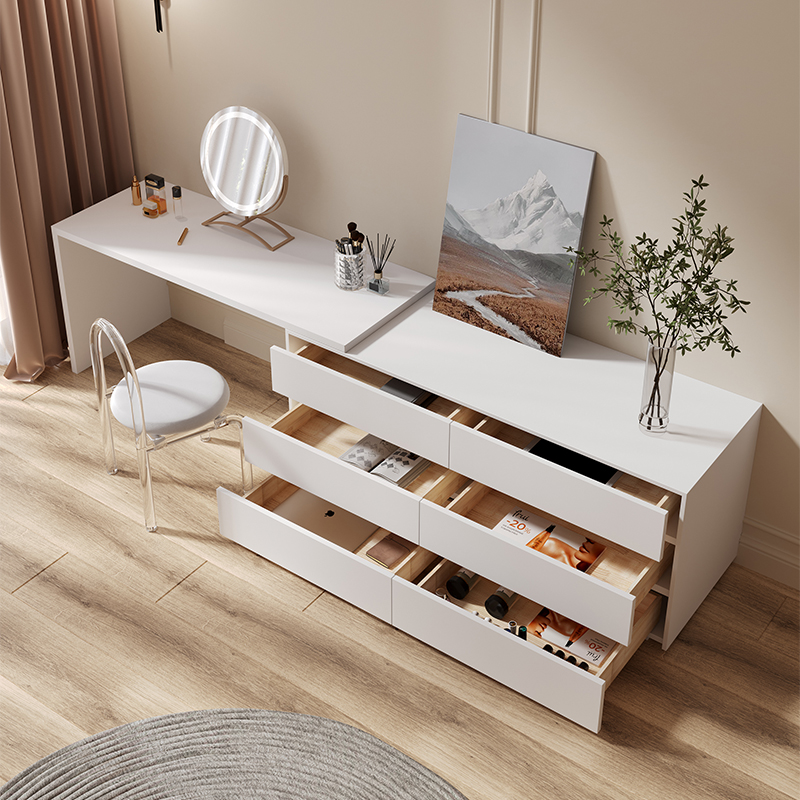 โต๊ะเครื่องแป้งอเนกประสงค์รูปต - Desk Setup L Shaped บทวิจารณ์และราคา