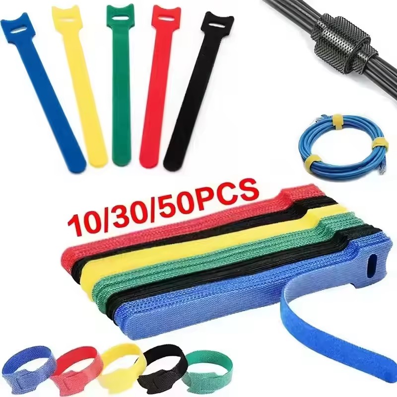 10/30/50PCS สาย USB ออแกไนเซอร - Desk Setup Cable Management บทวิจารณ์และราคา