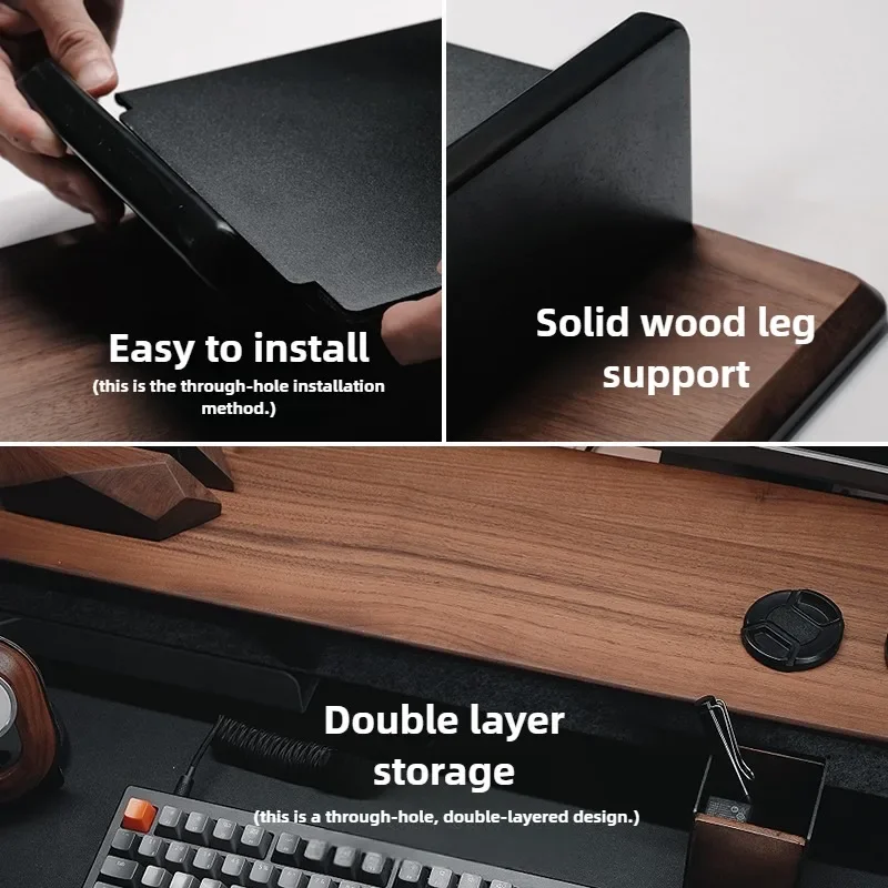 ชั้นวางเพิ่มความสูงสำหรับจอภาพ - Desk Setup Living Room บทวิจารณ์และราคา