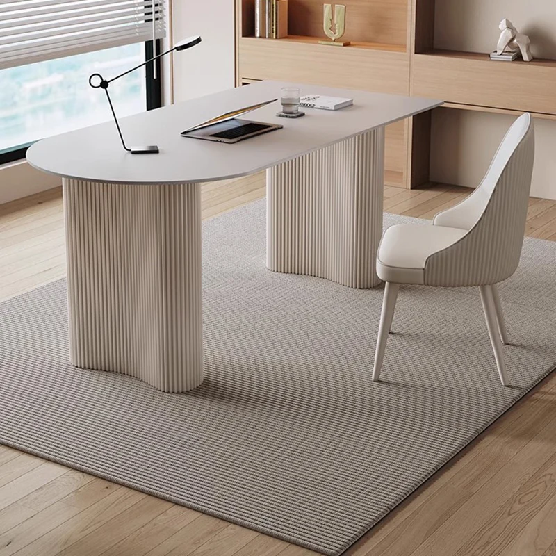 โต๊ะทำงานในห้องนอน โต๊ะโน้ตบุ๊ - Desk Setup Living Room บทวิจารณ์และราคา