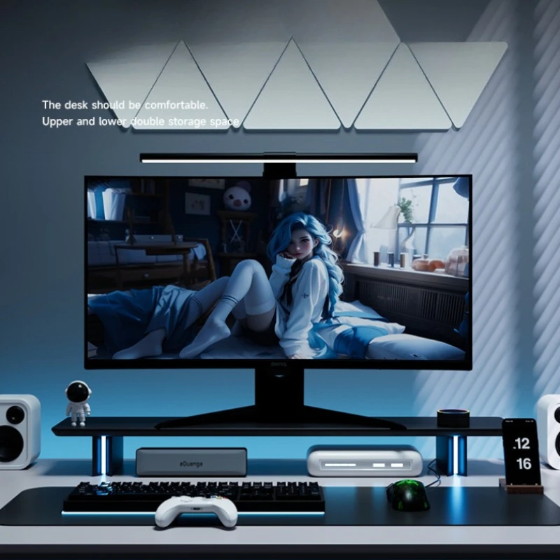 ขาตั้งจอ RGB แบบปรับระดับได้ ส - Desk Setup Monitor And Laptop บทวิจารณ์และราคา