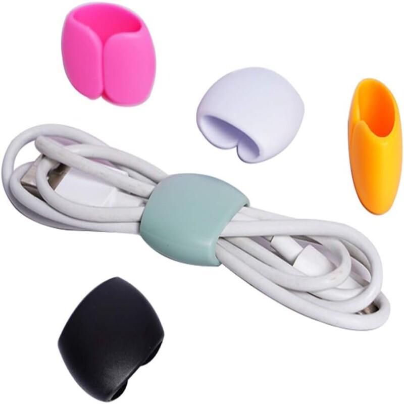 5/30 ชิ้นคลิปจัดสายซิลิโคน, กา - Desk Setup Cable Management บทวิจารณ์และราคา