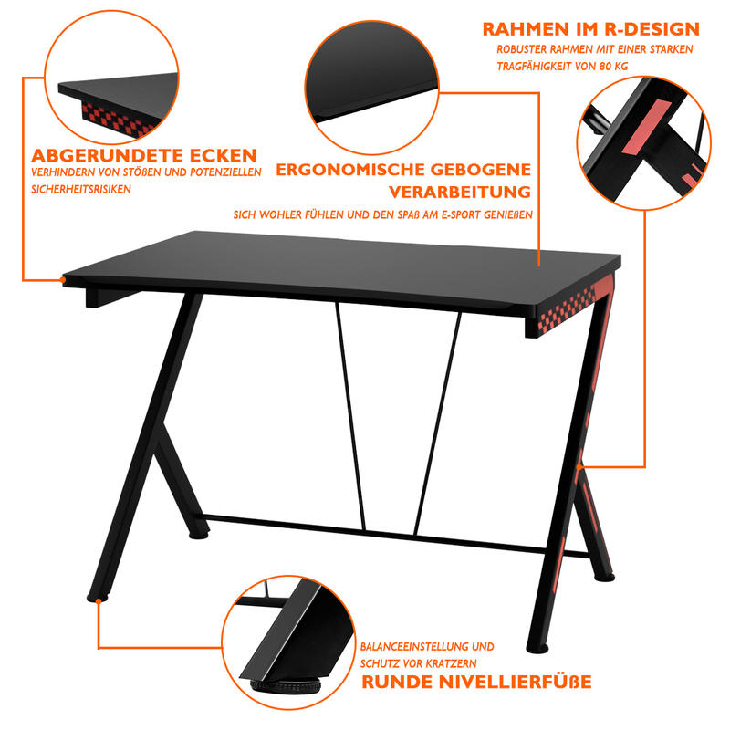โต๊ะคอมพิวเตอร์ตามหลักสรีรศาสต - Desk Setup L Shaped บทวิจารณ์และราคา