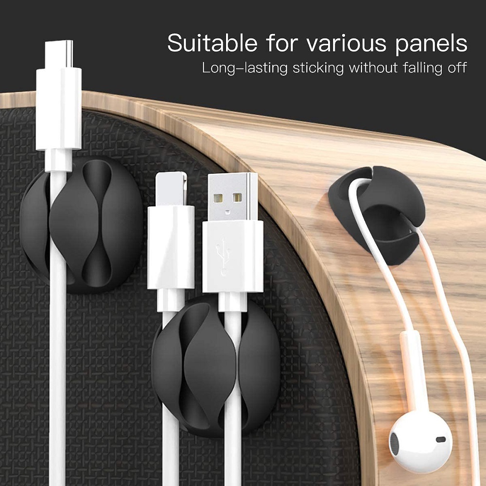 ที่เก็บสายเคเบิล ซิลิโคนรัดสาย - Headphone Hook Under บทวิจารณ์และราคา