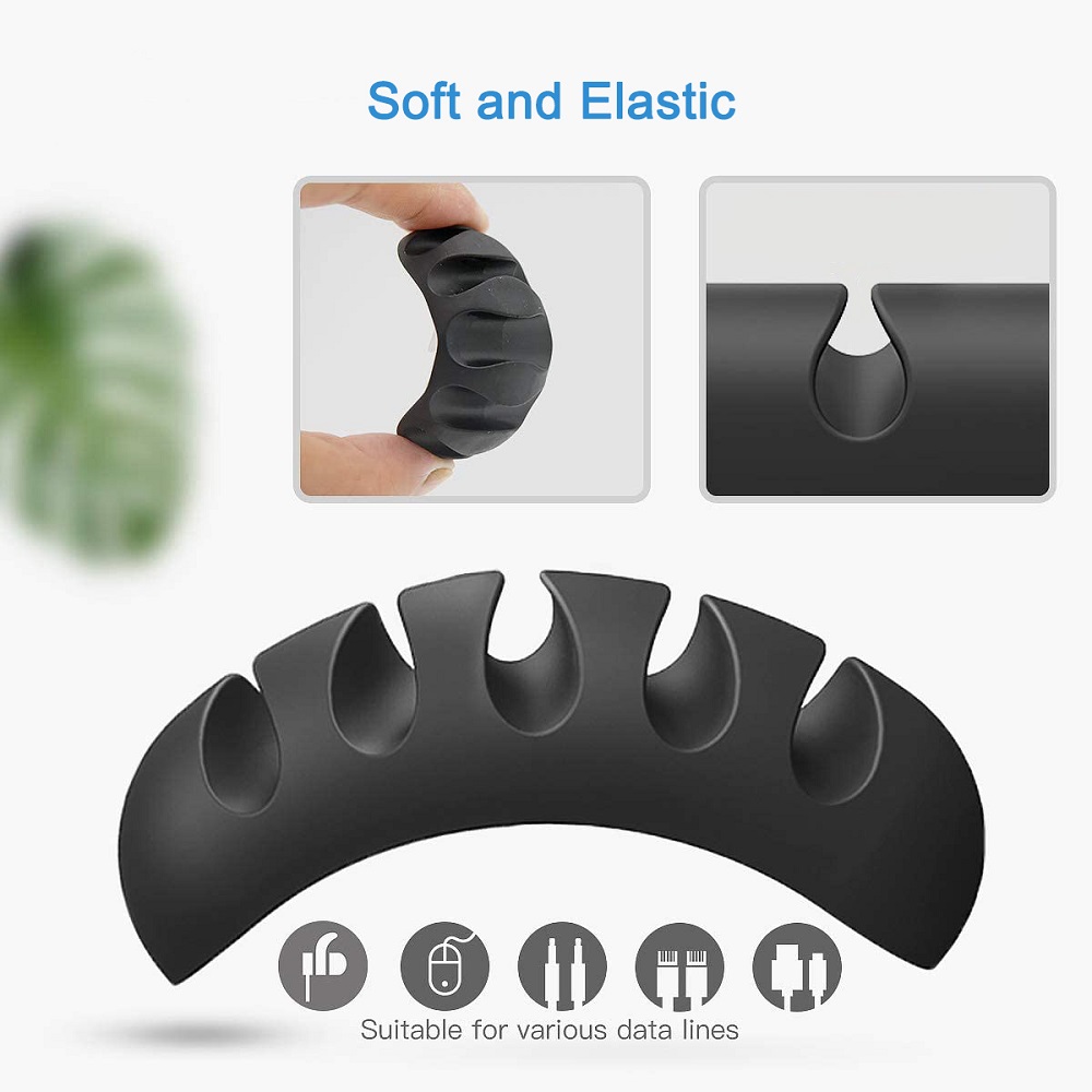 ที่เก็บสายเคเบิล ซิลิโคนรัดสาย - Headphone Hook Under บทวิจารณ์และราคา