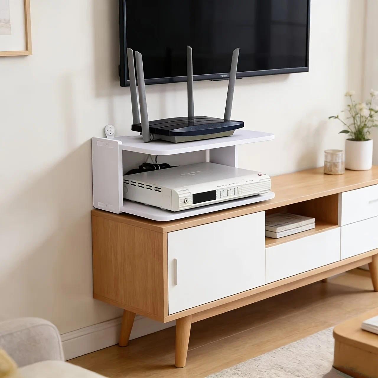 ชั้นวางติดผนังสำหรับจัดระเบียบ - Desk Setup With Tv บทวิจารณ์และราคา