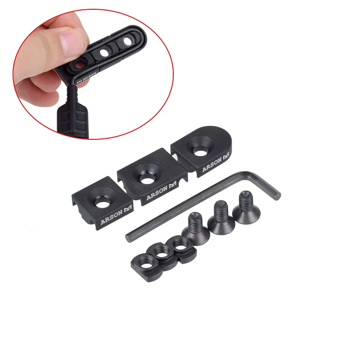 ชุดสายเคเบิล MLOK 3 ชิ้น สำหรั - Desk Setup Cable Management บทวิจารณ์และราคา