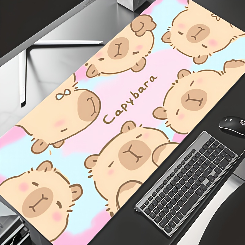 แผ่นรองเมาส์ลายการ์ตูนคาปิบาร่ - Desk Setup For Office บทวิจารณ์และราคา