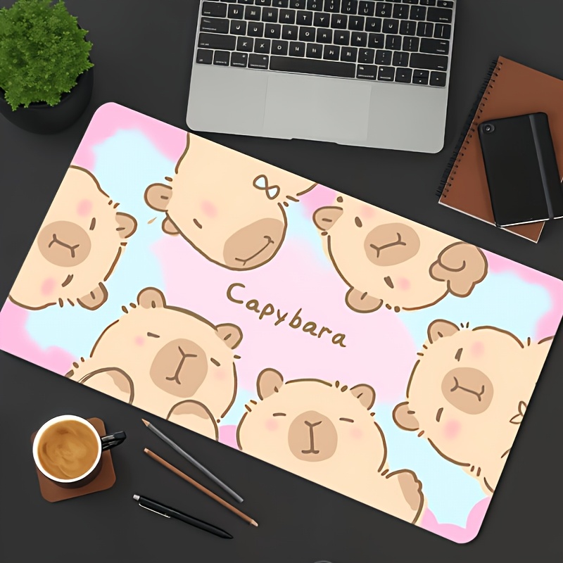 แผ่นรองเมาส์ลายการ์ตูนคาปิบาร่ - Desk Setup For Office บทวิจารณ์และราคา