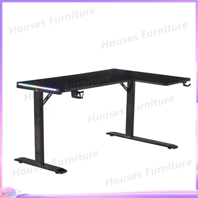 โต๊ะเกมมิ่งขนาดใหญ่ 160 ซม. พร - Desk Setup L Shaped บทวิจารณ์และราคา