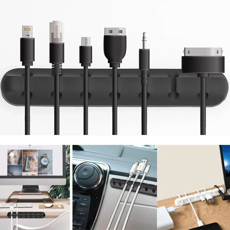 ที่เก็บสายซิลิโคน DIY สำหรับจั - Desk Setup Cable Management บทวิจารณ์และราคา