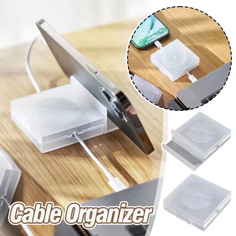 ที่จัดระเบียบสายเคเบิลแบบพกพา  - Desk Setup Cable Management บทวิจารณ์และราคา